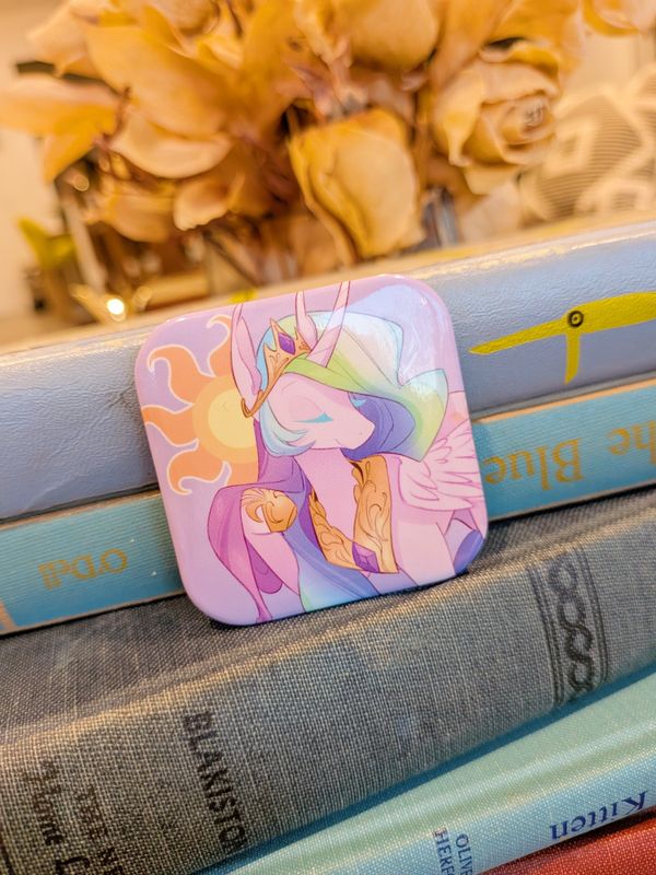 MLP Princess Celestia Pin Badge