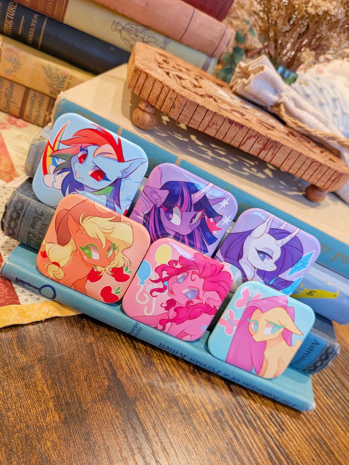 MLP Main Six Pin Badge Set