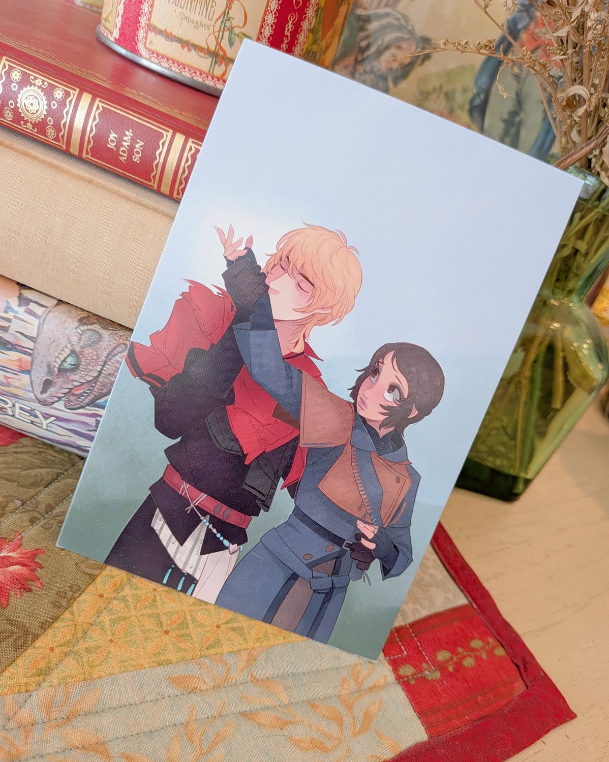 FFXVI: Joshua and Jote Print, Options: 4x6 Gloss