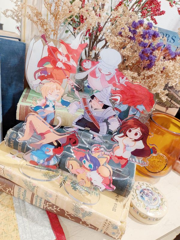 FFIX: Chibi Acrylic Standee Full Set