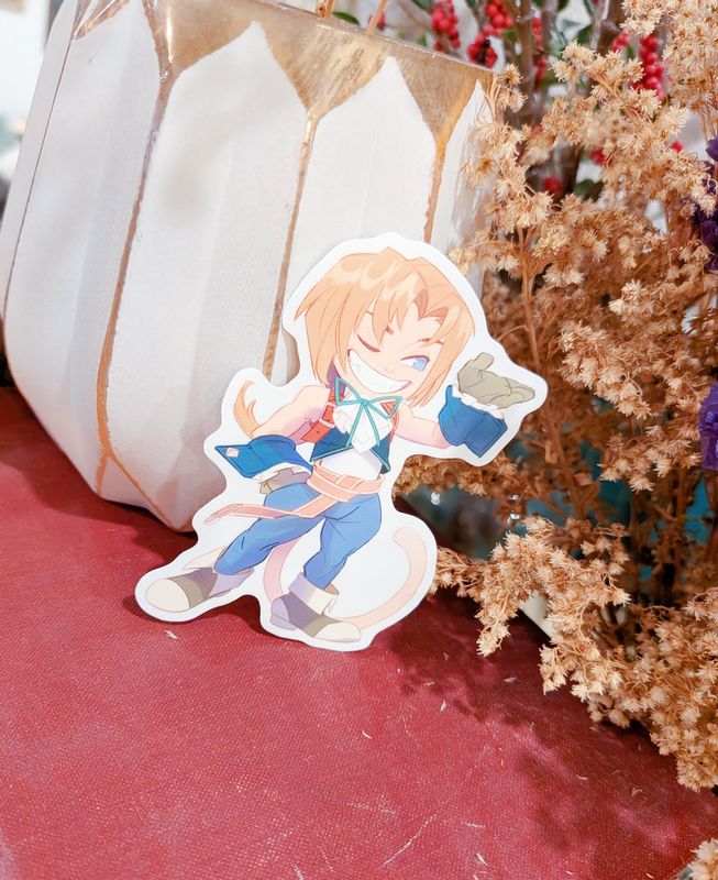 IX Chibi Zidane Sticker