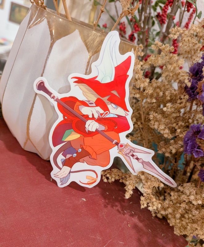 IX Chibi Freya Sticker