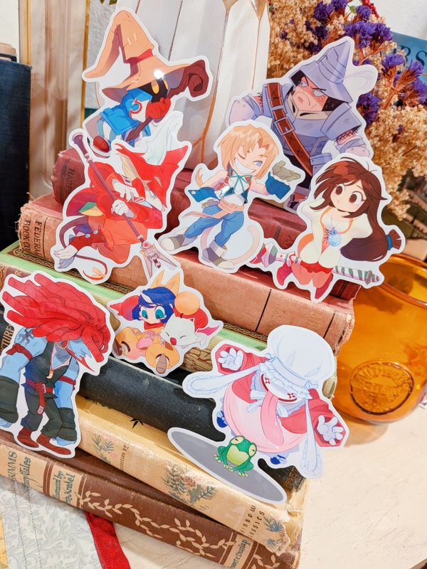 IX Chibis Full Sticker Set