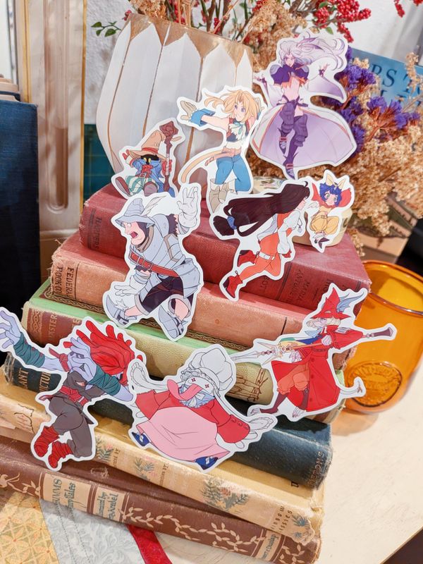 IX Full Sticker Set