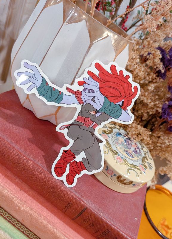 IX Amarant Sticker