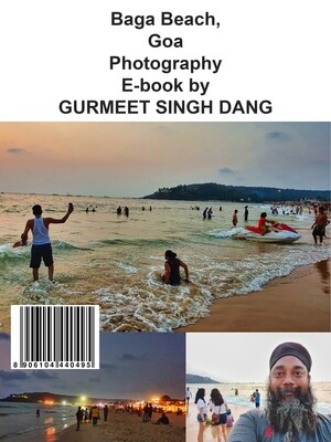 Baga Beach, Goa Photography E-book by GURMEET SINGH DANG