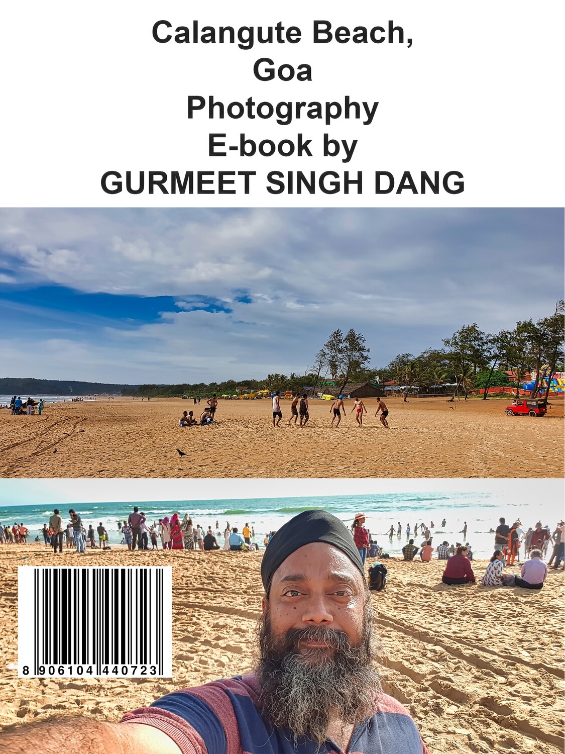 Calangute Beach, Goa Photography E-book by GURMEET SINGH DANG