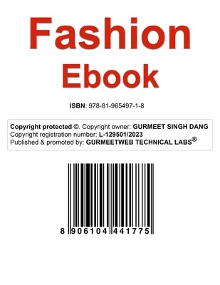 Fashion eBook