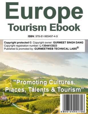 Europe Tourism eBook