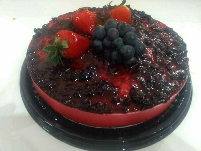 Chesscake frutos rojos