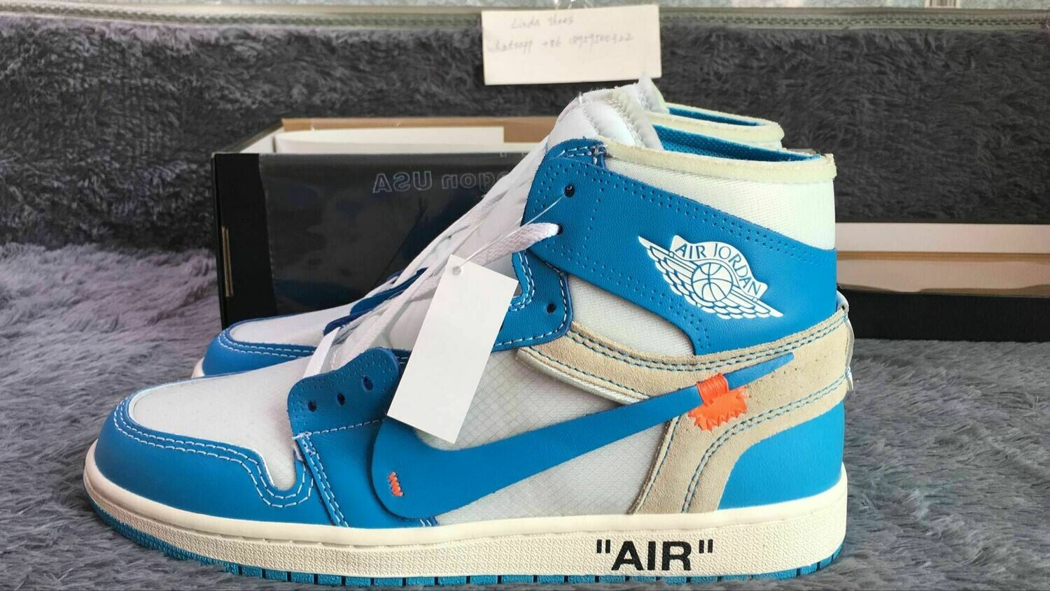 Replica Off-White Jordan 1 UNC