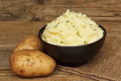 Chive Mashed Potatoes & Roasted Garlic
