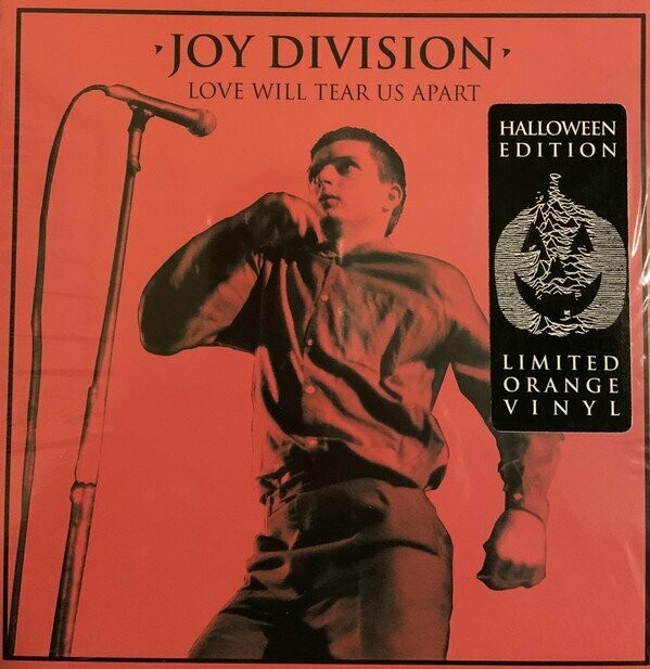 Joy Division ‎– Love Will Tear Us Apart 7 IN.  (HALLOWEEN EDITION LIMITED ORANGE VINYL)