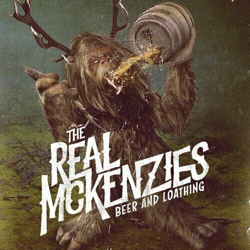 The Real McKenzies ‎– Beer And Loathing (Green VINYL, IMPORT)