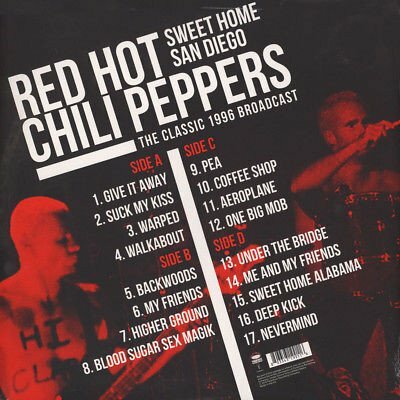 Red Hot Chili Peppers ‎– Sweet Home San Diego