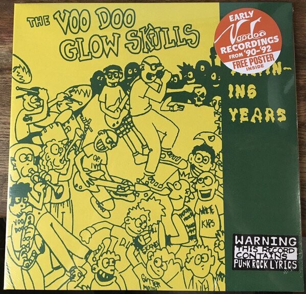Voodoo Glow Skulls ‎– The Potty Training Years (YELLOW SPLATTER VINYL)