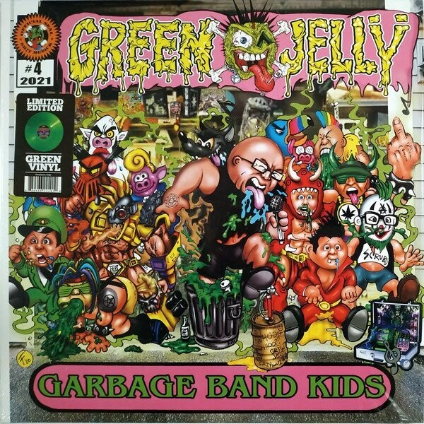 Green Jellÿ ‎– Garbage Band Kids (GREEN TRANSLUCENT VINYL, LIMITED)