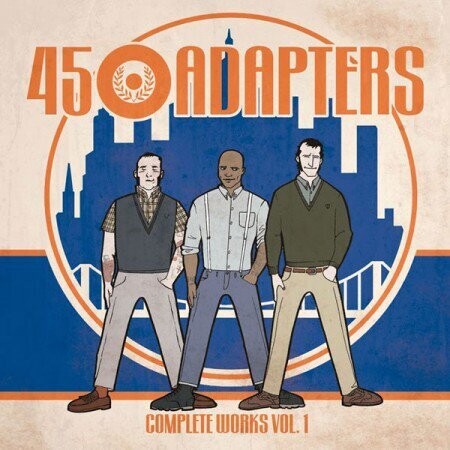 45 Adapters ‎– Collected Works Vol. 1 (2 - 10 IN ORANGE VINYL)