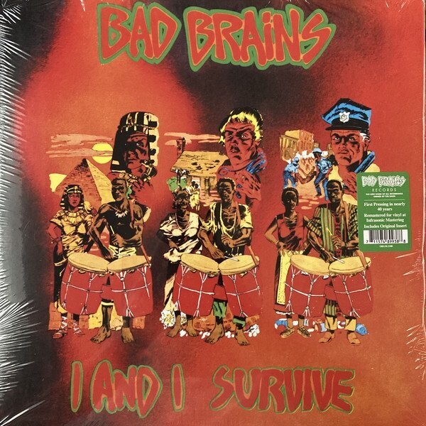 Bad Brains ‎– I And I Survive (12" EP)