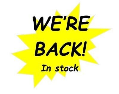 BACK IN STOCK