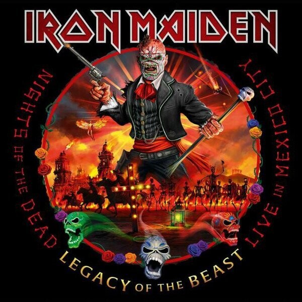 Iron Maiden ‎– Nights Of The Dead, Legacy Of The Beast: Live In Mexico City (TRIPLE LP, 180 GRAM)