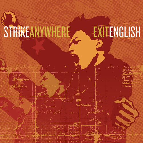 Strike Anywhere ‎– Exit English (CLEAR WITH BLACK VINYL)