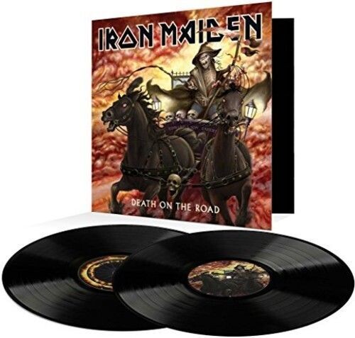 Iron Maiden ‎– Death On The Road (DOUBLE LP, IMPORT)
