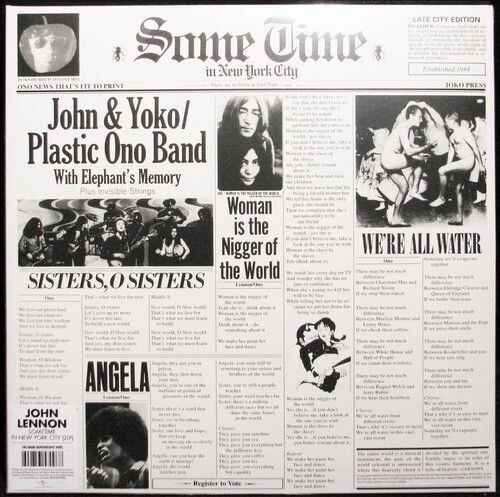 John & Yoko / Plastic Ono Band With Elephant's Memory And Invisible Strings ‎– Some Time In New York City