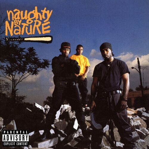 Naughty By Nature ‎– Naughty By Nature (DOUBLE LP, BLUE/YELLOW SPLATTER, 30TH ANNIVERSARY EDITION)
