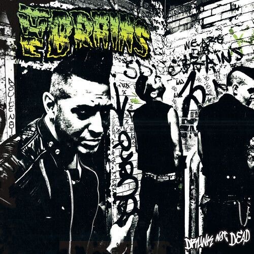 The Brains  ‎– Drunk Not Dead (GREEN SPLATTER VINYL)