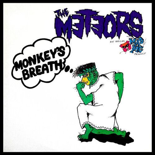 The Meteors  ‎– Monkey's Breath GREEN SPLATTER VINYL)