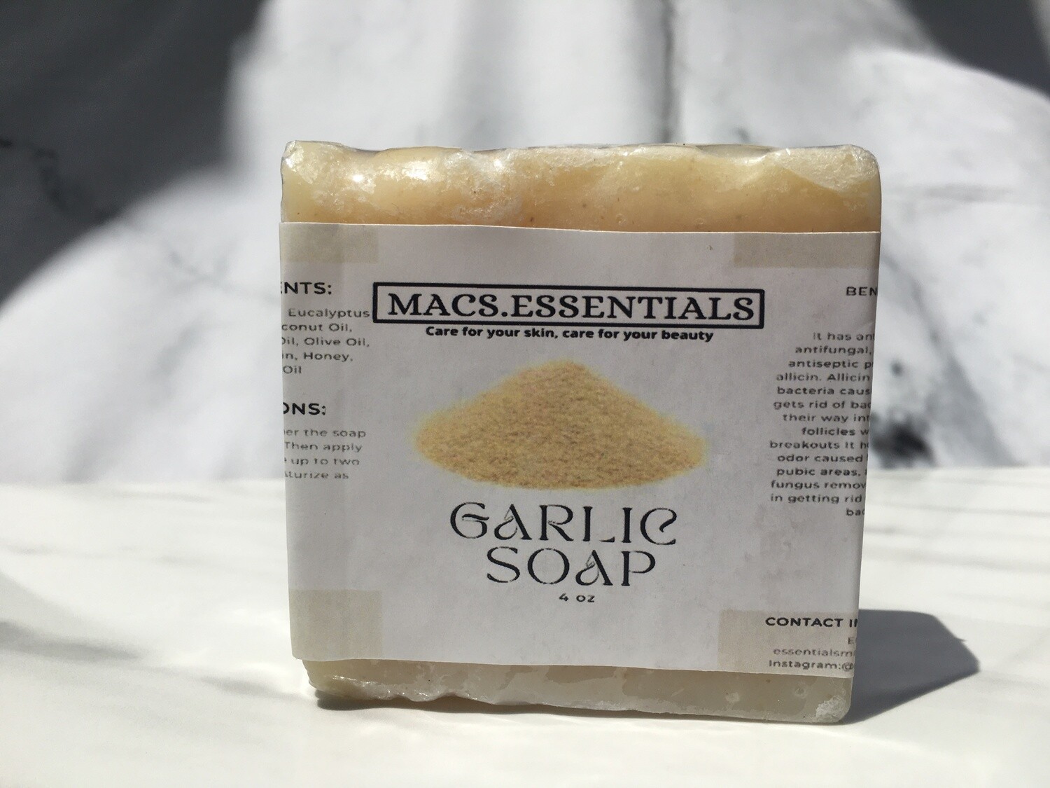 Garlic Soap Bar
