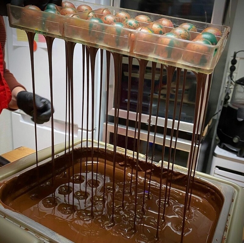 Choklad hantverk  &quot;hands on&quot;