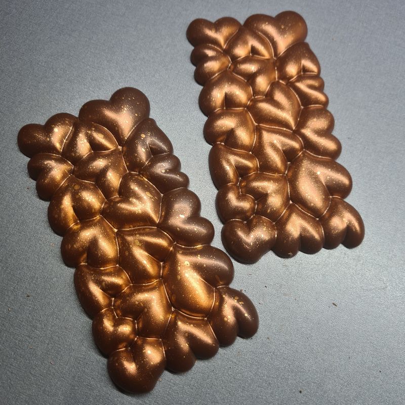 Chokladkaka &quot;Hjärtan&quot; 1.