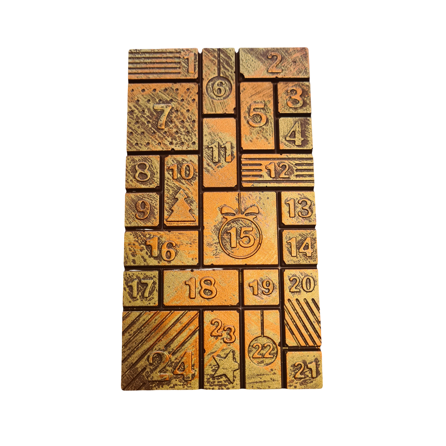 Adventskalender chokladkaka