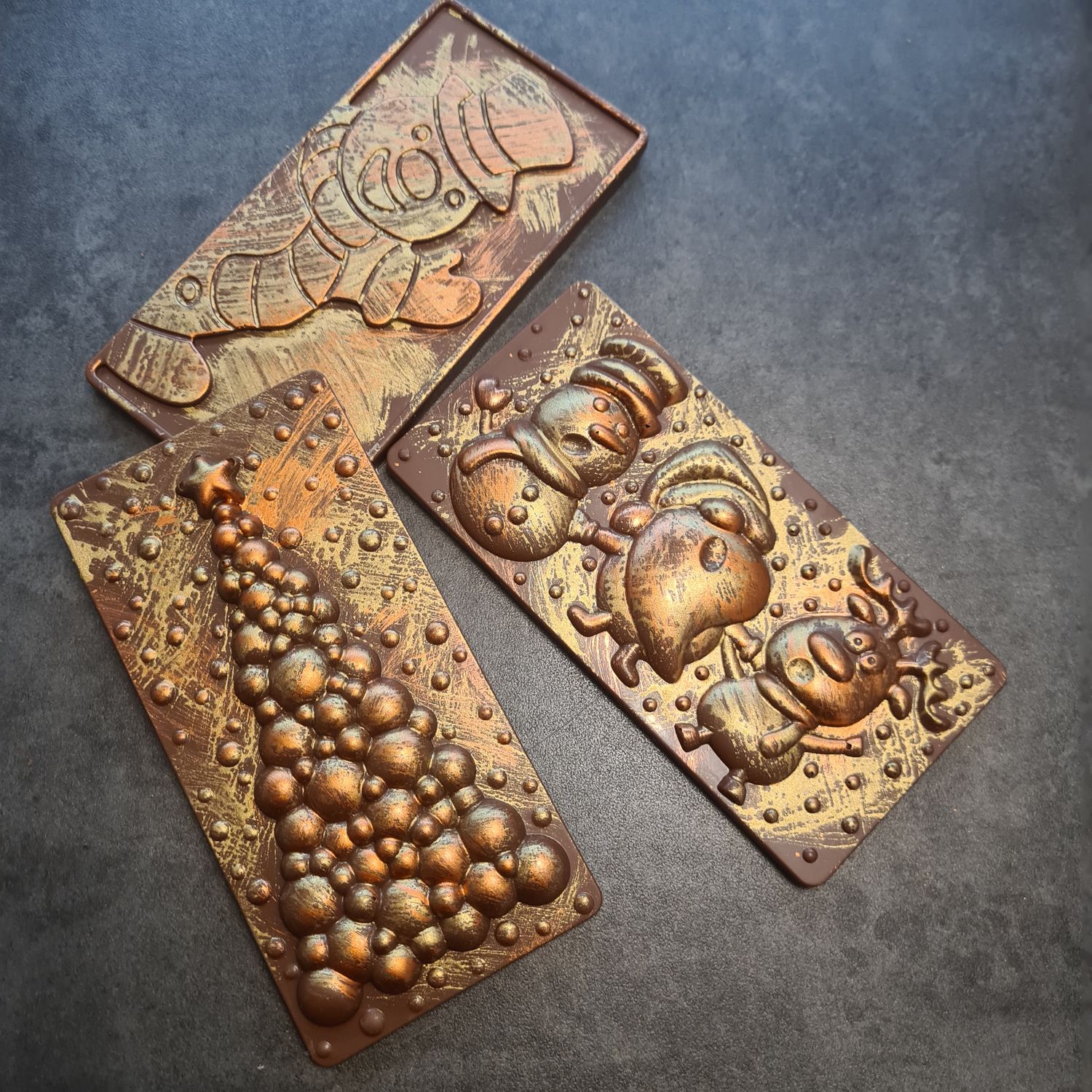 Chokladkaka "JUL" mjölk/mörk