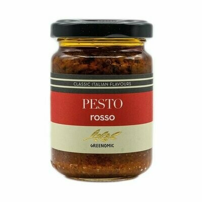 Pesto Rosso, 135 g Glas
(Grundpreis 36,20 EUR / 1 KG)