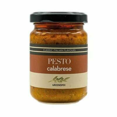 Pesto Calabrese, 135 g im Glas
(Grundpreis 36,20 EUR / 1 KG)