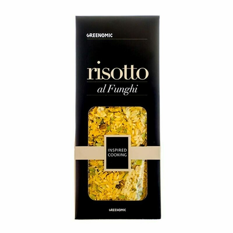 Greenomic, Risotto al Funghi, 170g (Grundpreis 29,10 EUR / 1 Kg) Greenomic, Risotto al Funghi, 170g (Grundpreis 29,10 EUR / 1 Kg)