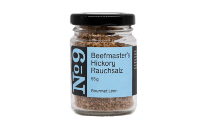 Gourmet Leon Beefmasters Hickory Rauchsalz, 55 g Glas
(Grundpreis 108,10 EUR / 1 KG)