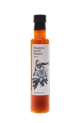 Gourmet Leon, Passionsfrucht Balsam, 250 ml in Flasche
(Grundpreis 35,80 EUR / 1 L)