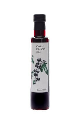 Gourmet Leon, Cassis Balsam, 250 ml in Flasche
(Grundpreis 35,80 EUR / 1,0 L)