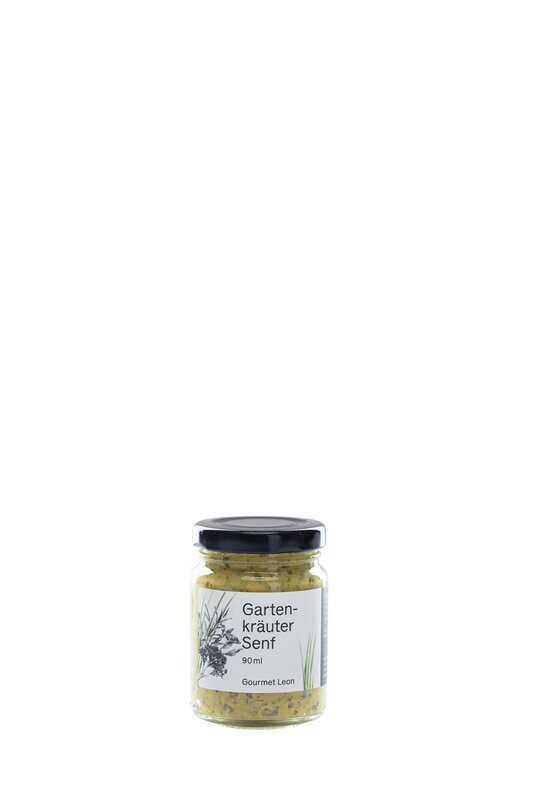 Gourmet Leon, Gartenkräuter Senf 90 ml (Grundpreis 46, 10 EUR / 1 L) Gourmet Leon, Gartenkräuter Senf 90 ml (Grundpreis 46, 10 EUR / 1 L)
