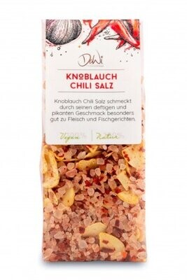 DeWi, Knoblauch Chili Salz 180g im Beutel
(Grundpreis 25,00 EUR / 1 KG)