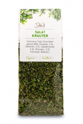 Salatkräuter Würzmischung, 55g im Beutel
(Grundpreis 69 EUR / 1 KG)