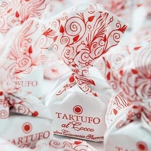 Greenomic, Tartufo Al Cocco, Schokoladentrüffel aus dem Pimont, Stück Greenomic, Tartufo Al Cocco, Schokoladentrüffel aus dem Pimont, Stück