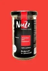 Nuzz, Pekan mit leicht karamellisiertem Ahornsirup, Zimt und Kardamom, 120g im Glas Grundpreis: €54,17 / Kilogramm