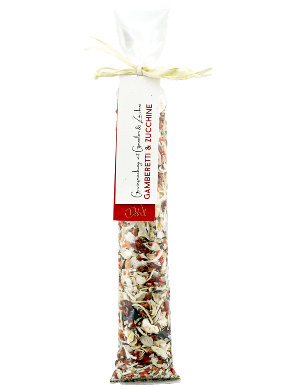Gamberetti & Zucchine Gewürzmischung – Mediterraner Genuss für deine Küche! 100 g (Grundpreis 49,95 € / 1KG)