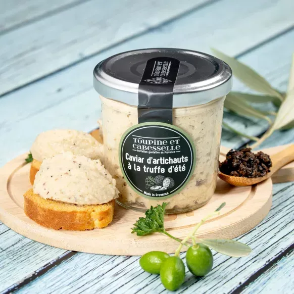 Artischockenkaviar mit Sommertrüffel Grundpreis 58,50 € / 1KG