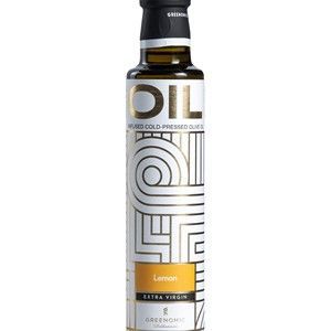 Greenomic, VERFEINERTE OLIVENÖLE EXTRA NATIV LEMON, 250 ml in Flasche. (Grundpreis 32,25 € / 1 L)